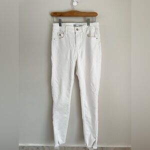 Zara White Skinny Jeans Classic Style